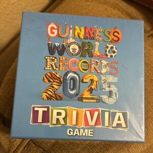 Guinness World Records 2025 Trivia Game New Sealed Family Fun